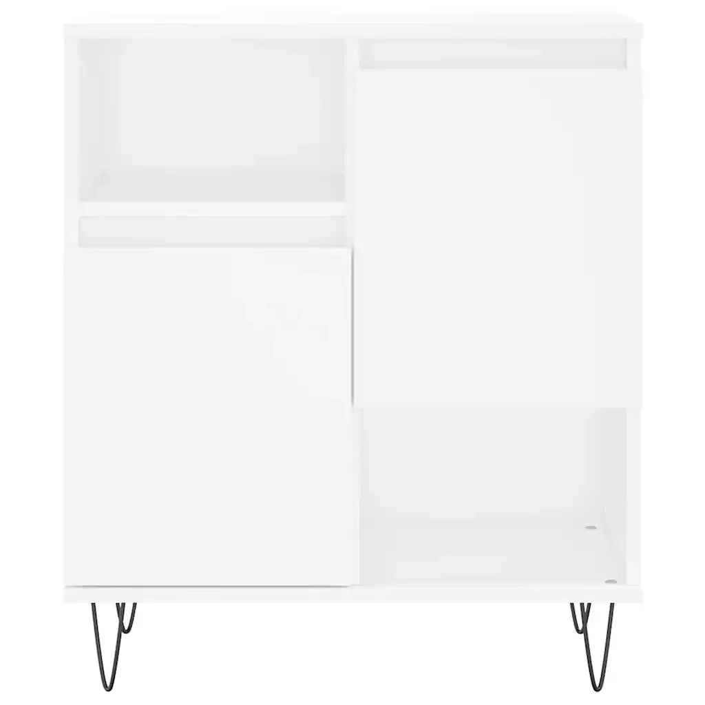 Credenza Bianca 60x35x70 cm in Legno Multistrato