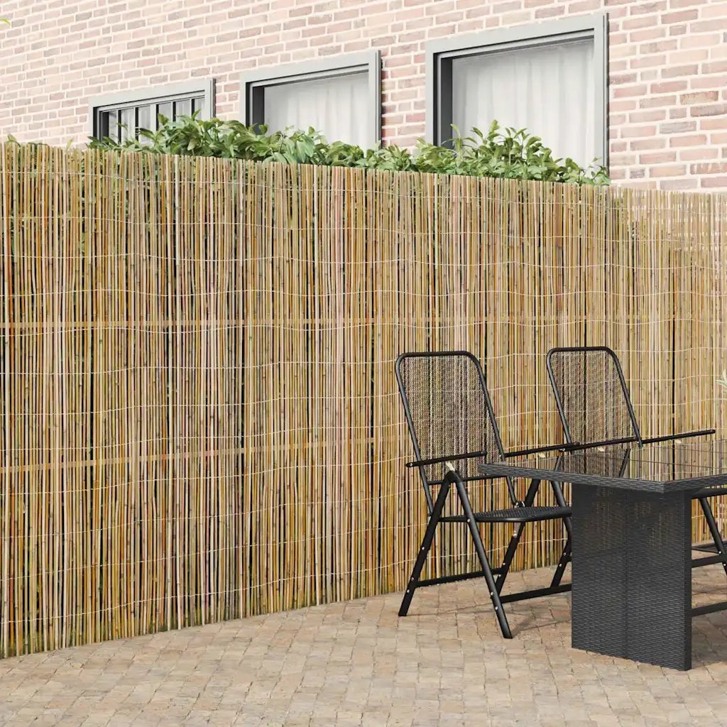 Recinzione in bambù Naturale 500 x 180 cm Bambù 42006525