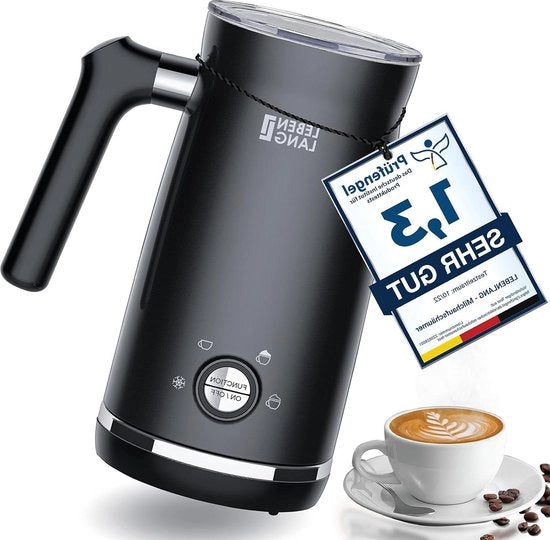 Frogettore di Latte con Frogettore di Ricambio & 4 Programmi - Macchina per Cioccolata Calda