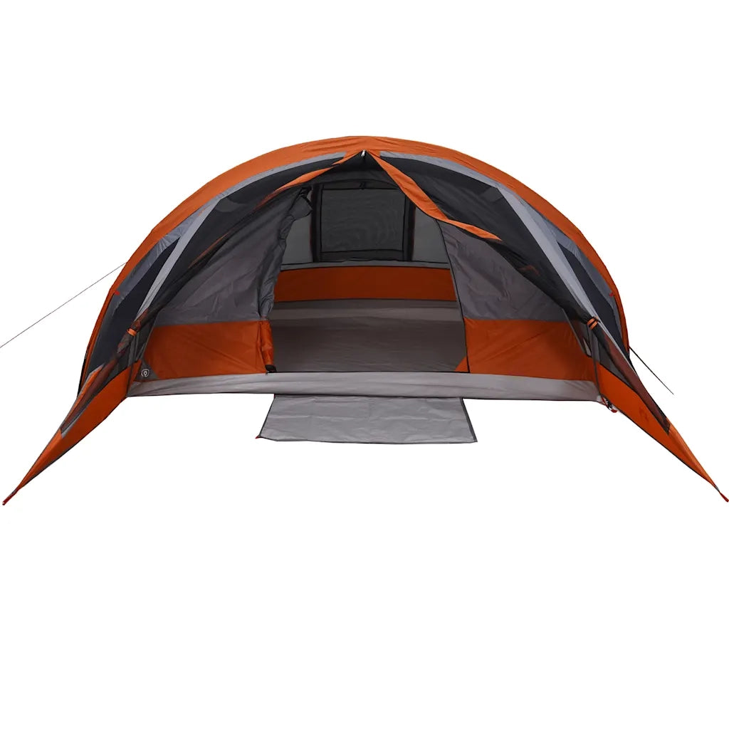 Tenda Familiare a Cabina per 6 Persone Grigia Impermeabile
