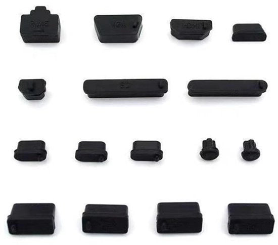 Set di 16 Stuzzicadito in Silicone per Stuzzo USB A