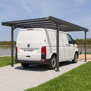 Tettoia per auto in alluminio LEVANTE XL 5,79 x 3,09 x h 2,27 m