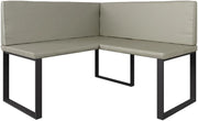 Vicco panca ad angolo Ravon, Cachemire, 120 x 120 cm