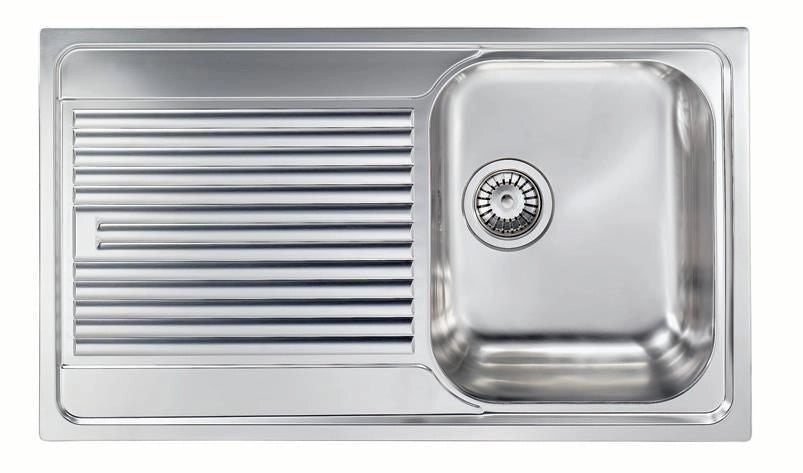 CM Zenith 86x50 1V Lavello ad incasso Rettangolare Acciaio inossidabile