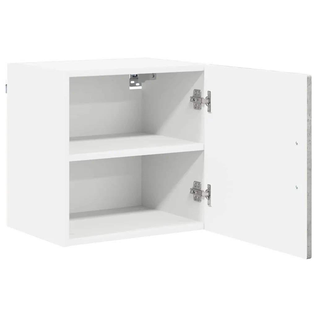 Armadietto a muro PORTO 2 pcs Grigio cemento 40 x 31 x 40 cm