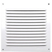 Trade Shop - Griglia Di Ventilazione 25 X 25 Cm In Metallo Per Aspirazione Aria Aerazione -