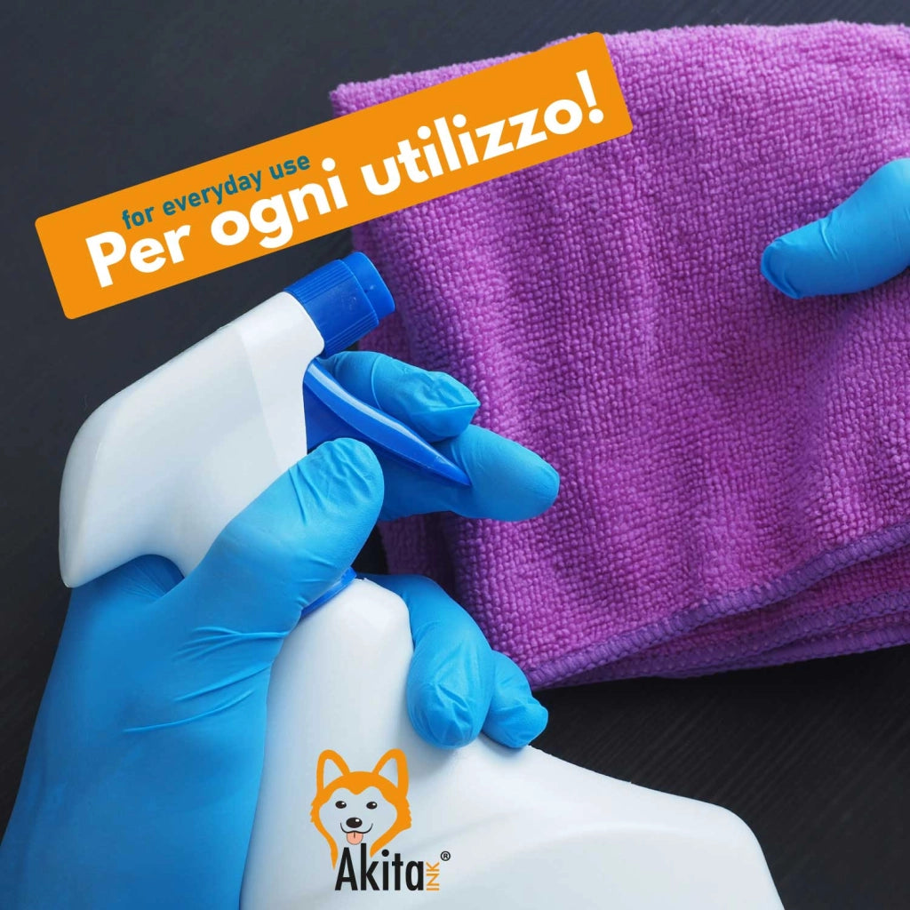 Panni Microfibra Akitaink 12 PZ 40x40cm Lavabili