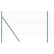Recinzione da Giardino | Recinzione con Posto Verde 1 x 25 m Acciaio