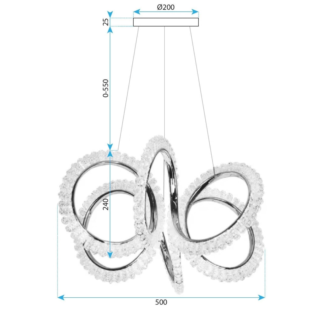 Lampada Led G037-cp Gold