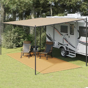 Tappeto da Tenda Sabbia 250x500 cm HDPE 4002297