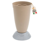 Akitaink Portaombrelli Vulcano Design Moderno 50cm Tortora