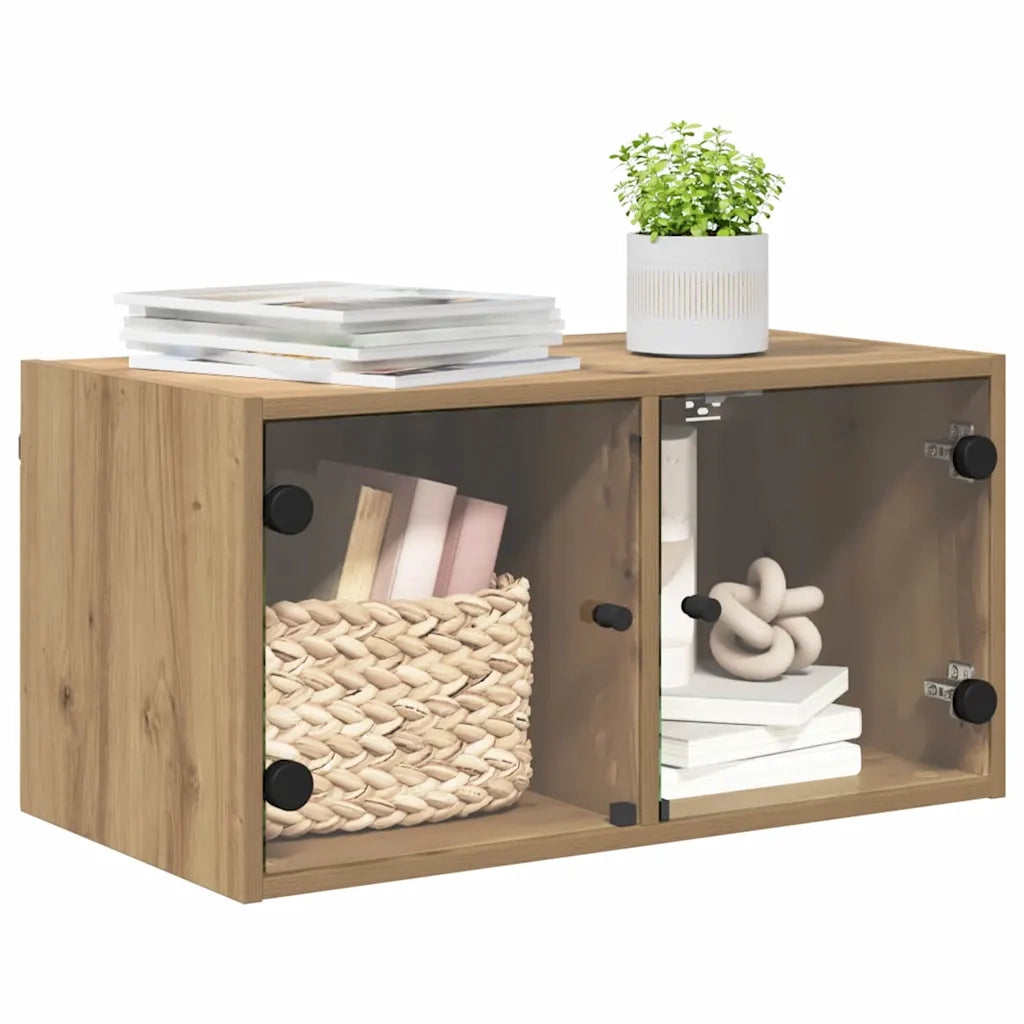 Armadietto a muro Rovere artigianale 68 x 37 x 35 cm