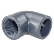 PVC Gomito 90° Filetto Femmina 3/8" - Ø16