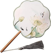 Ventilatore a mano pieghevole - Decorazione di matrimonio personalizzata - Regalo di bambù - Accessori cinesi