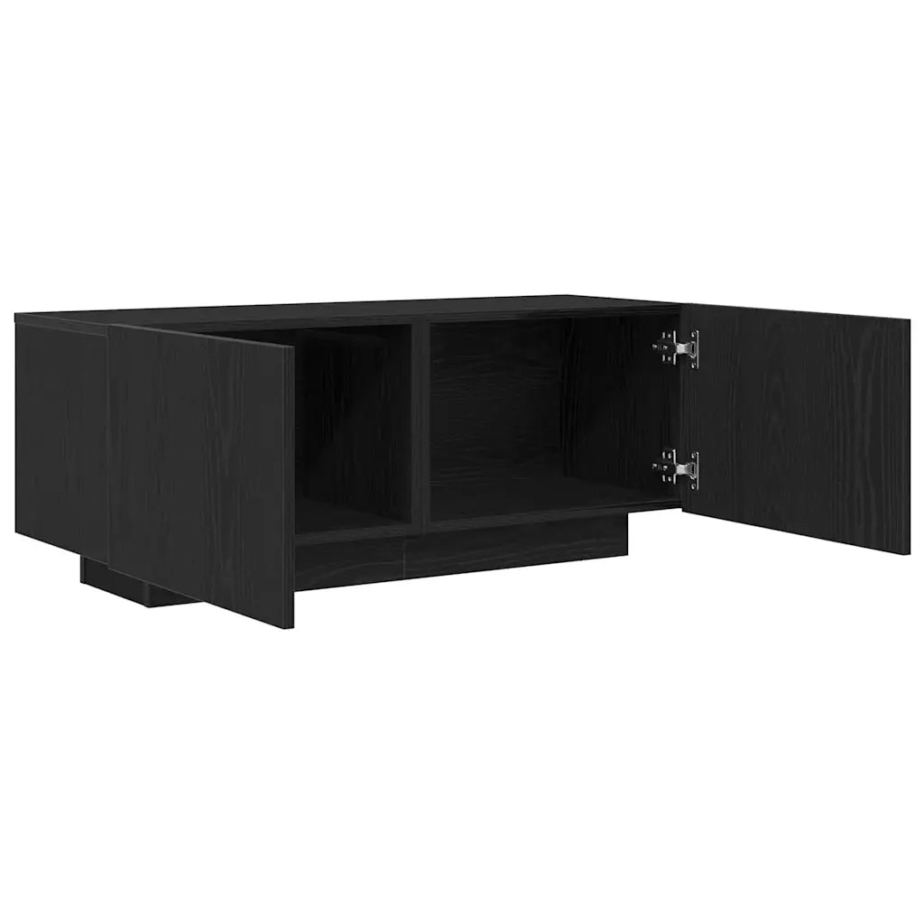 Mobile TV 100 x 35 x 40 cm Rovere Nero Legno ingegnerizzato 3333066