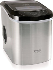 Macchina per blocchi di ghiaccio - produzione di circa 500 g di blocchi di ghiaccio/h, preparazione dei blocchi di ghiaccio in 6-13 minuti, capacità del serbatoio d'acqua 2,2 l, spegnimento automatico, indicator di livello dell'acqua