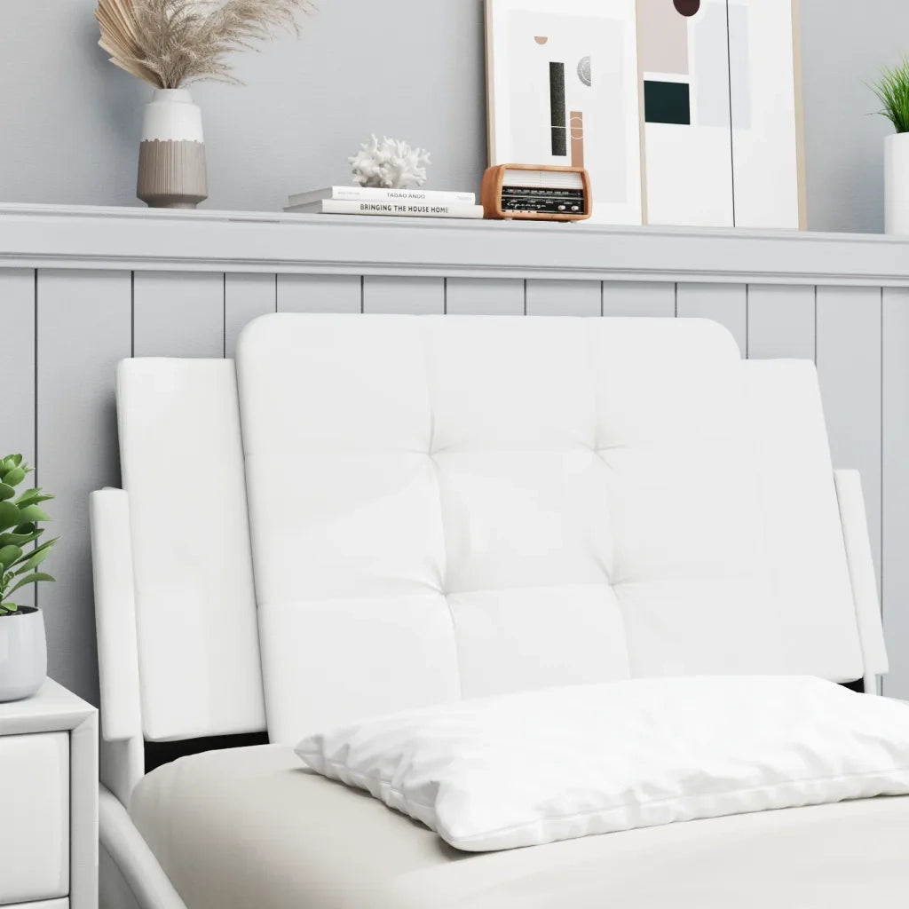 Cuscino Testiera Zadar Bianco 100 cm in Similpelle CFW2937359