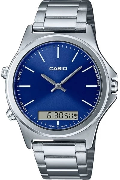 CASIO COLLECTION Mod. ANA-DIGIT ALARM - BLUE