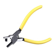 Cinturino per orologio Perforatore adattabile - Perforatore a slot 4x2mm - Adatto per Pelle/Nylon/Gomma - Acciaio di carbonio duraturo - Risultati professionali