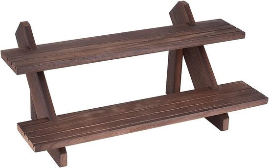 Decorazioni in Legno per Accessori di Decorazione Standard con Due Strati e Righe per Diversi Display