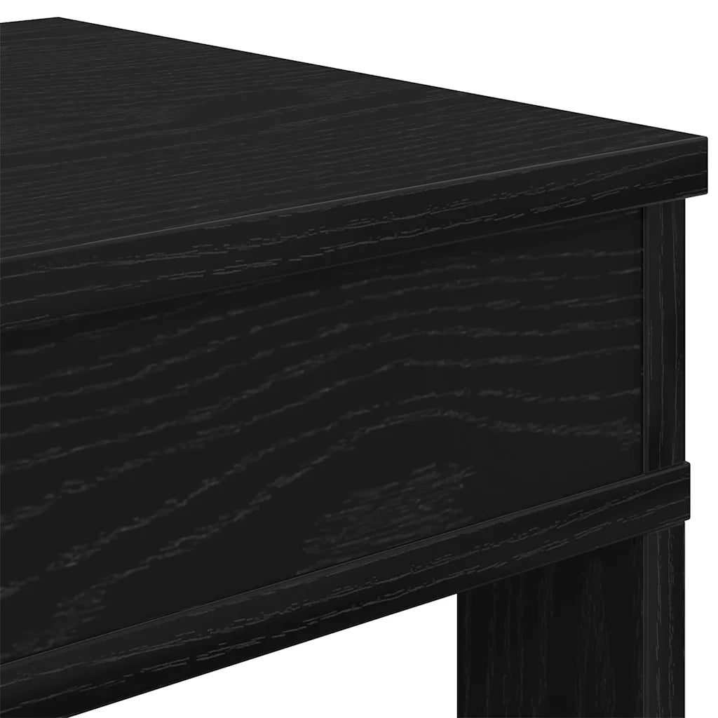 vidaXL Scarpiera Nera 80x30x98 cm in Legno Multistrato