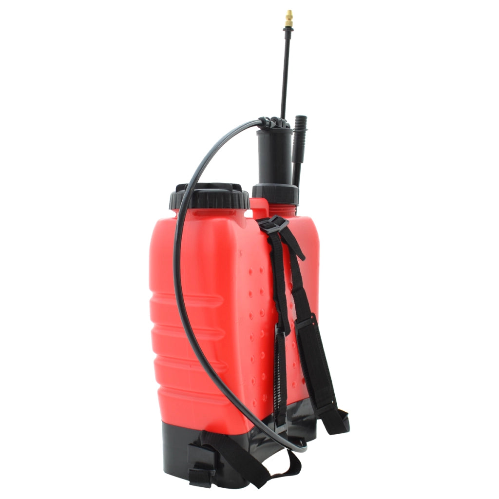 POMPA 16 LT A SPALLA-ZAINO NEBULIZZATORE IRRORATRICE 16 POMPANTE IN NYLON CON UGELLI