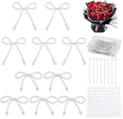Decorazioni per Cupcake - 115 Pezzi - Decorazioni con Simulazione di Perle - Decorazioni per Festa di Matrimonio - Decorazioni per Compleanni - Materiale di Alta Qualità - Decorazioni per Torta