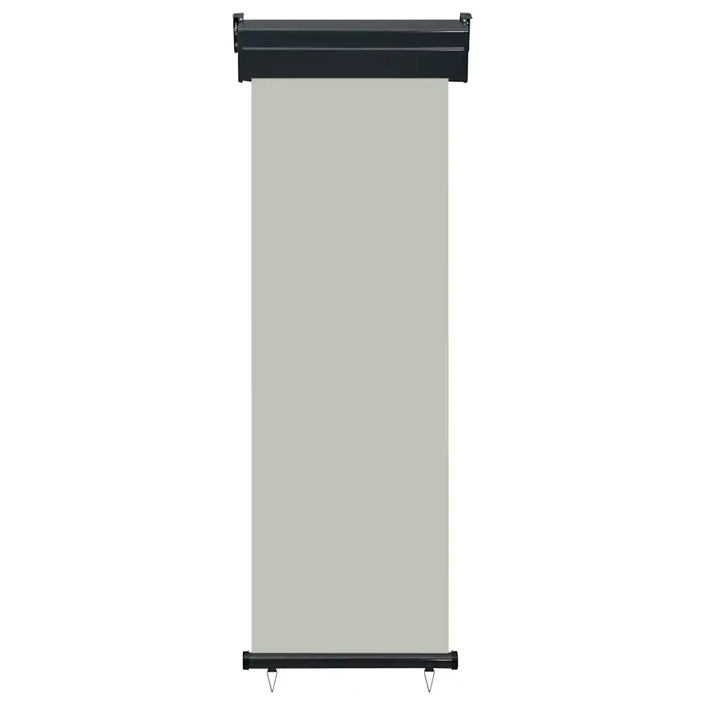 Tendalino Laterale per Balcone-Tenda da Sole Laterale per Patio 65x250 cm Grigio