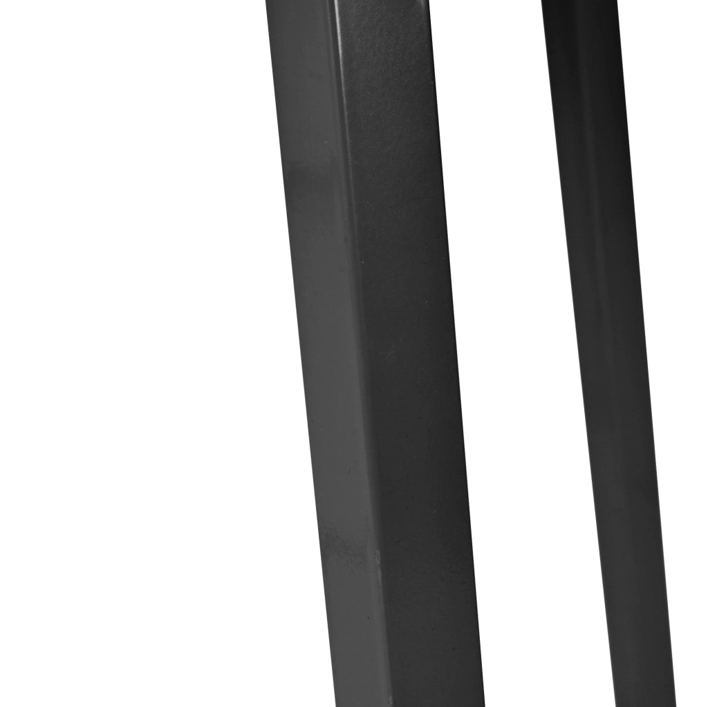 Tavolo da pranzo rotondo 80x75 cm con piano effetto marmo; gambe regolabili in MDF bianco