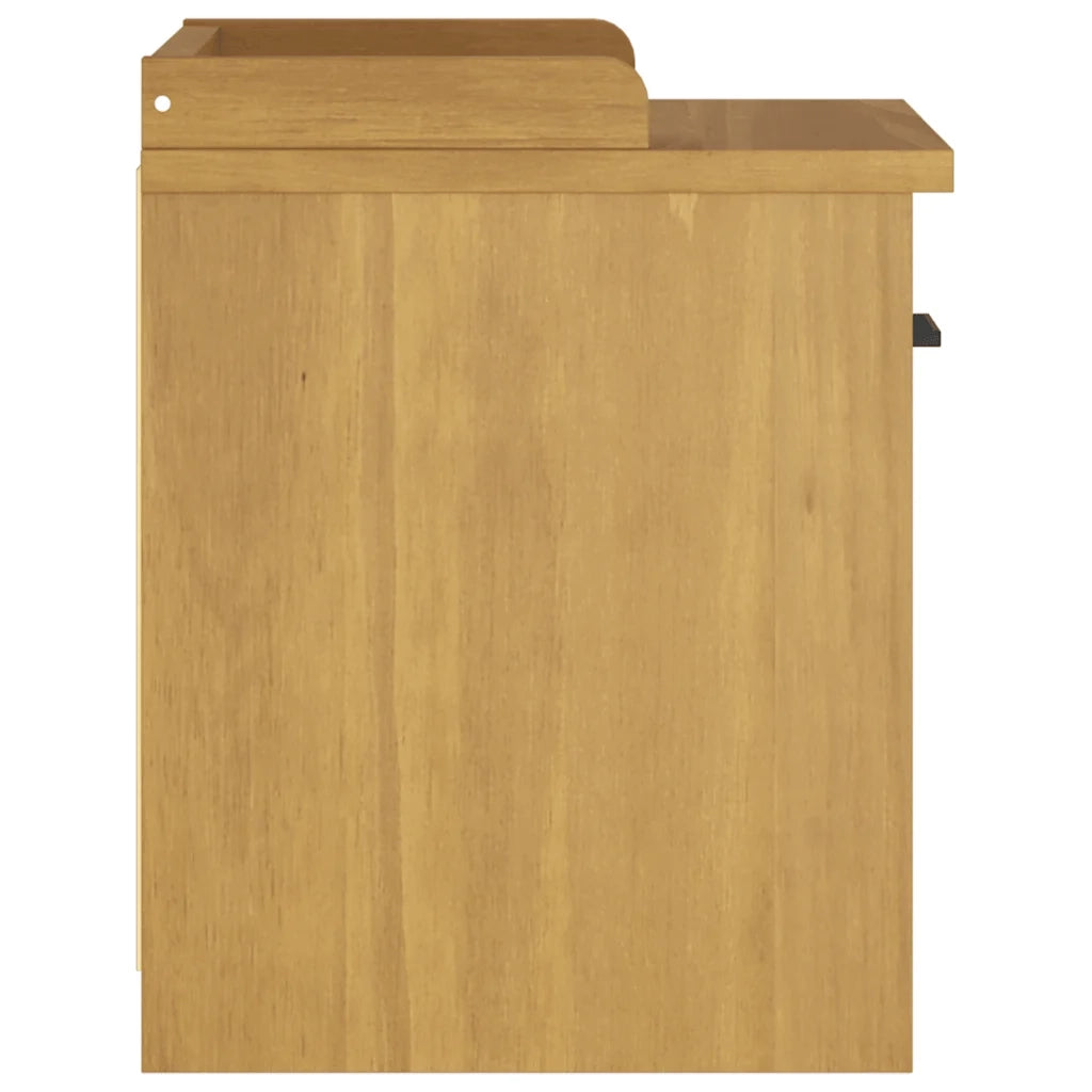 Panca da Corridoio SANDNES 45x40x50 cm Legno Massello di Pino 4010446