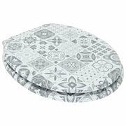 Sedile per toilette con chiusura morbida 44 x 38 cm CFW8824744