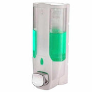 Trade Shop - Dispenser Sapone Liquido A Parete Contenitore Liquidi Casa Negozio Bagno 300 Ml -