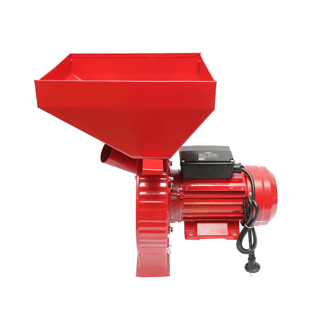 Mulino elettrico per cereali 3,9 KW, 220V, velocità 2850 giri/min, capacità 240 Kg/h, 4 setacci inclusi THOR