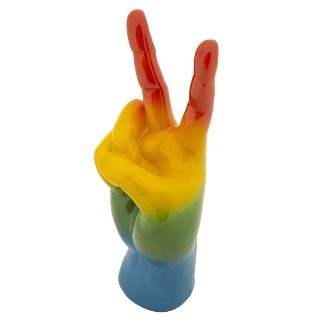 Scultura Vittoria, Multicolore, Poliresina, 16x13x36 cm