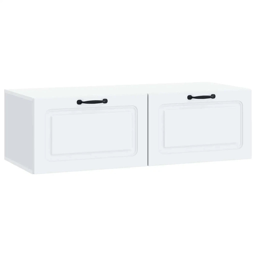 Mobile Porta TV da Muro Bianco 98 x 41 x 30 cm 899375
