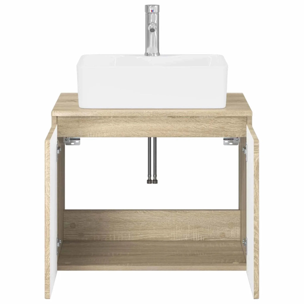 Set di mobili per il bagno Rovere Sonoma Legno ingegnerizzato 3404322