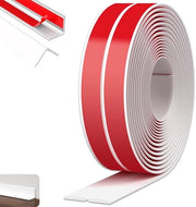 Randbescherming Zelfklevend, 4cm x 5m, Flexibele, Zachte Plint, Deurrandbescherming per Binnendeuren, Waterdichte, Rol, Facile da Tagliare - Ideale per Dei, Finestre, Muri, Cucine, Pavimenti.