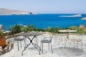 Tavolo da Giardino Ø90x72h cm Etienne Antracite