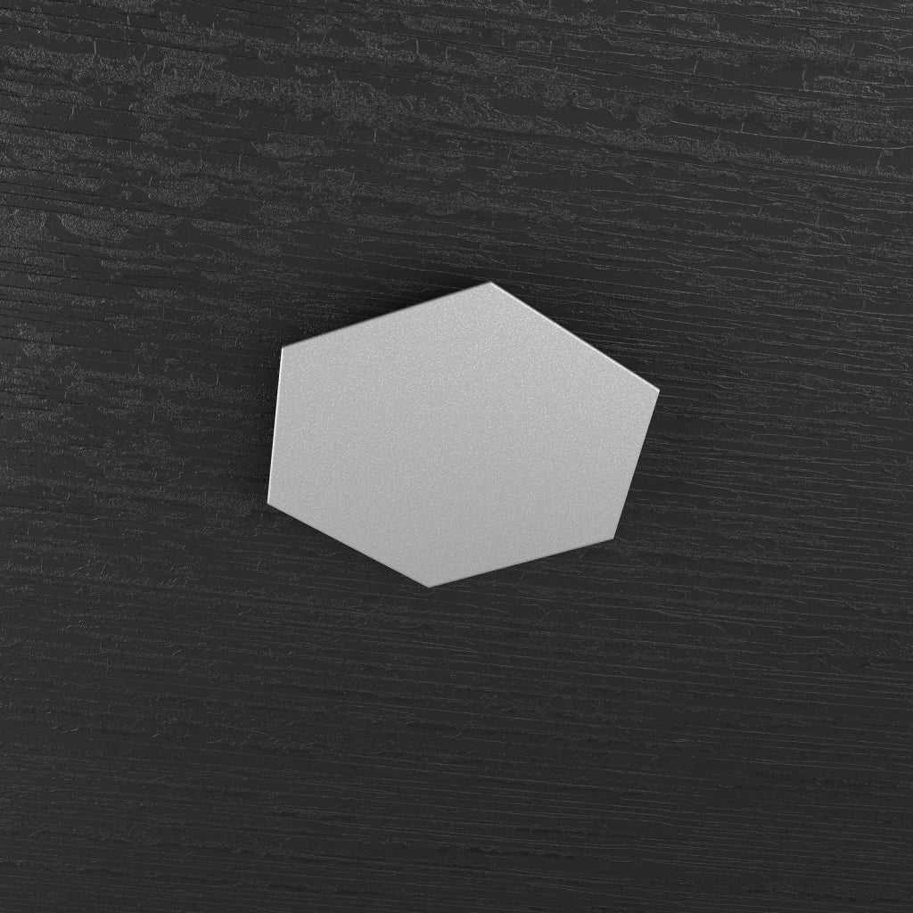 HEXAGON APPLIQUE-PLAFONIERA DECORATIVO GRIGIO 1142-1D-GR