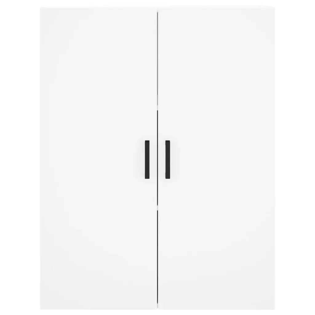 Credenza Bianca 69,5x34x180 cm in Legno Multistrato 3196011