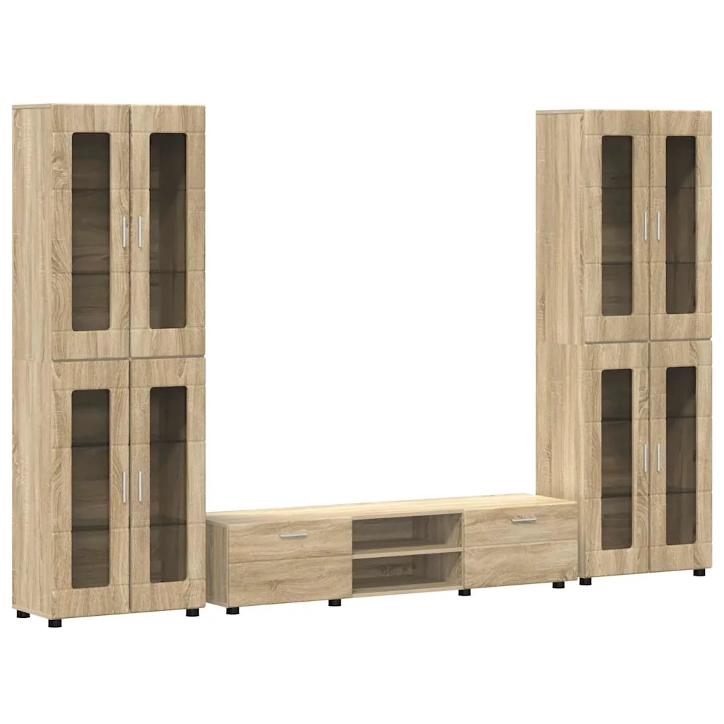 Set mobile TV FLORIN 3 pcs Rovere Sonoma Legno multistrato 3397986