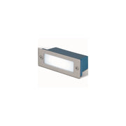 Trade Shop - Segna Passi Segnapasso Calpestabile Ip44 A Led 3w Faretto Faro A Muro Parete - -bianco Caldo      -