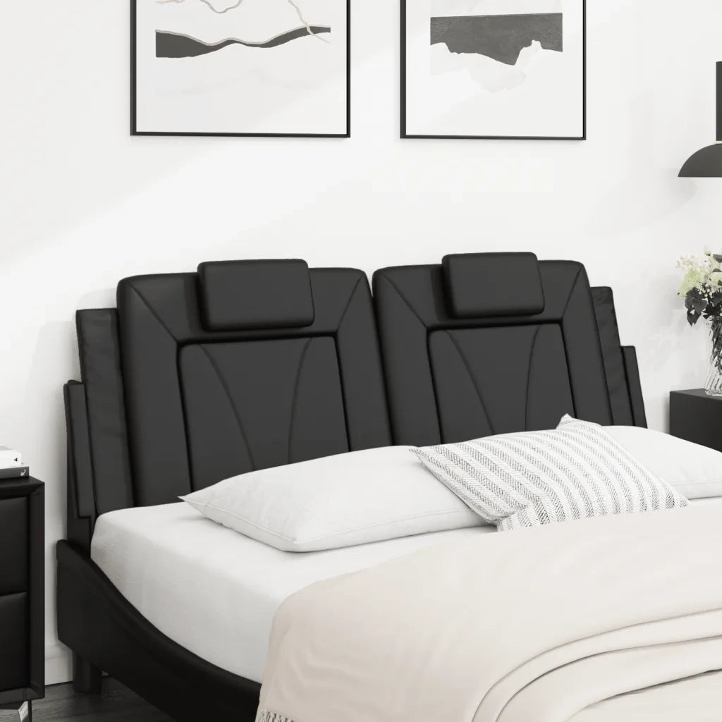 Cuscino Testiera Nero 120 cm in Similpellecod mxl 87981