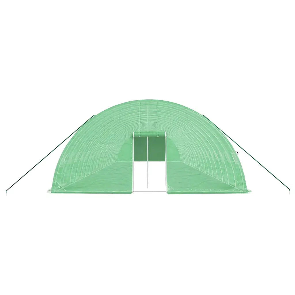 Serra con Telaio in Acciaio Verde 120 m² 20x6x2,85 m 3188113