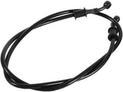 Flessi di combustibile 50/120 cm - Sostegno combustibile - Connettore cavo - Cavo in acciaio intrecciato - Motociclo - Facile da installare - Flessi di combustibile