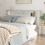 Testiera con Contenitore Bianco 200x19x103,5 cmcod mxl 102270