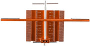 Cassettiera di apertura Montaggio facile - Scharnier per porte - In alluminio - Per vetrine con piastra frontale - T01-EU-25
