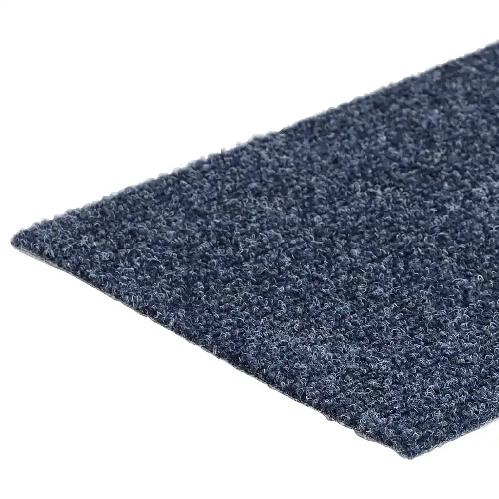 Tappetini per scale autoadesivi 30 pz | Gradini per Scale 76x20 cm Grigio Blu Rettangolari