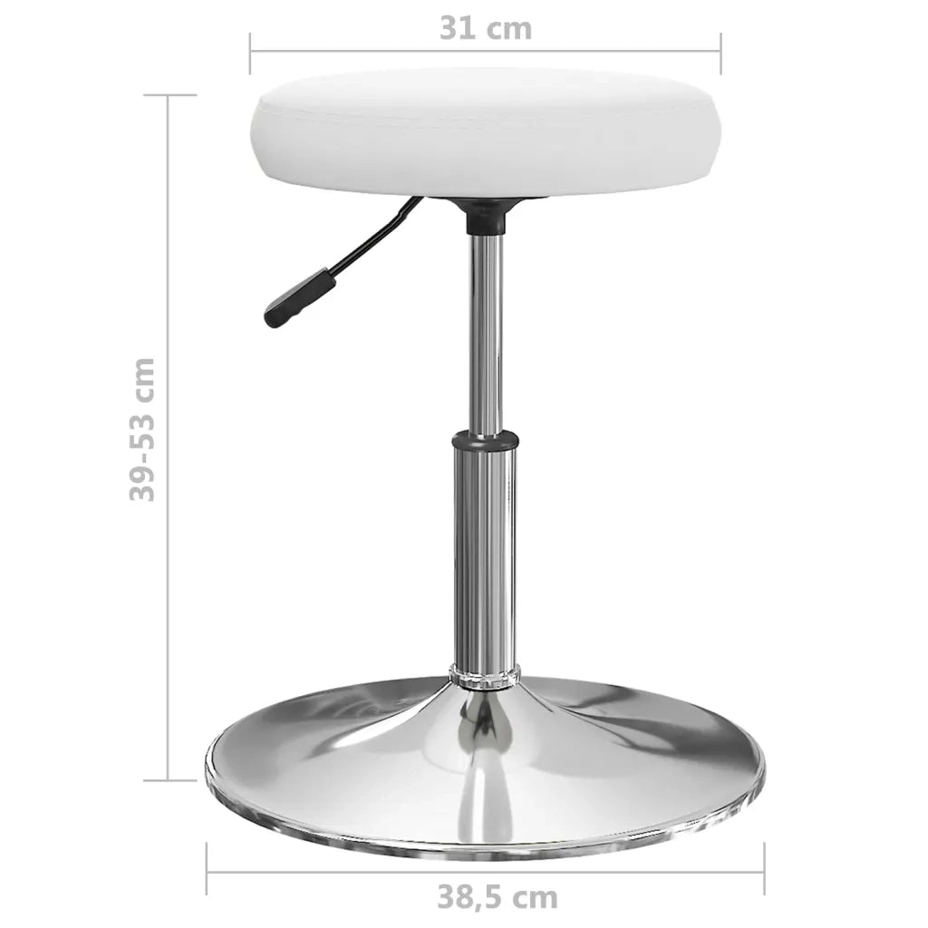 Sedie da Pranzo 4 pz Bianche in Similpelle cod mxl 30699