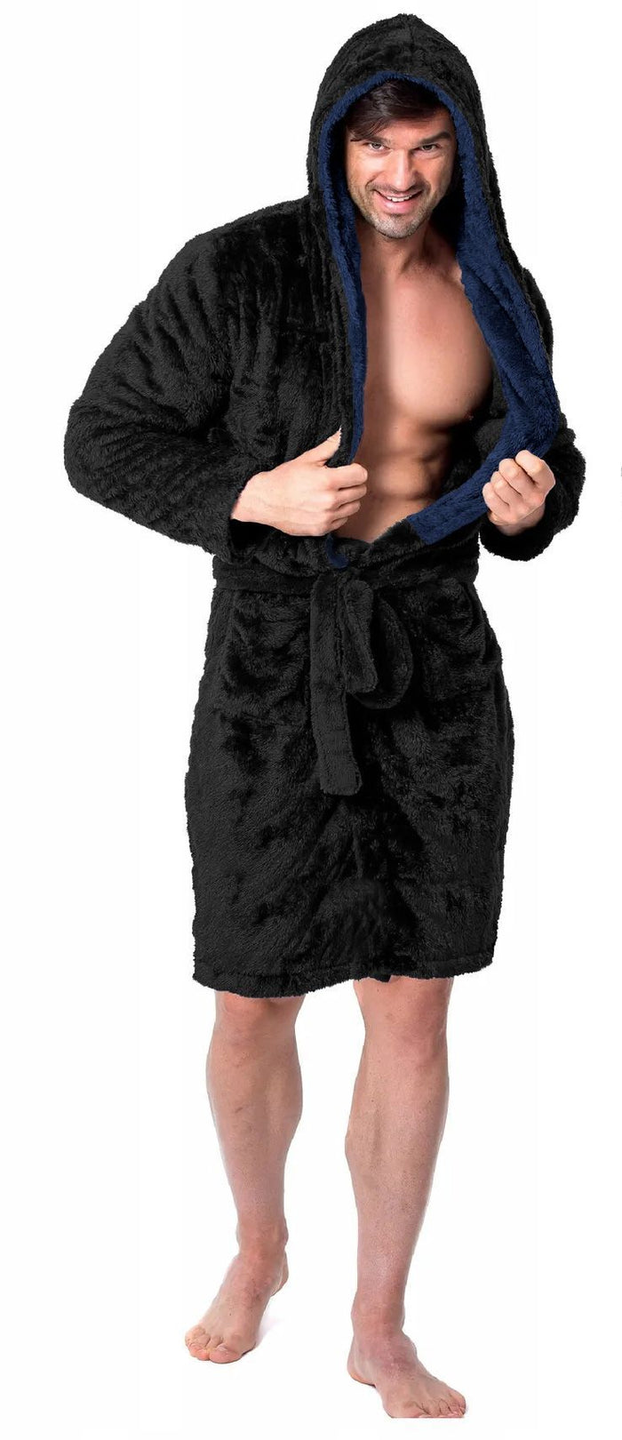 Accappatoio Jordan Navy Grey L